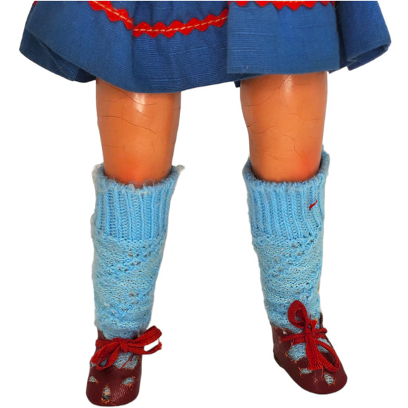 Vintage Composite Doll 15 in Unmarked - Picture 4 of 16